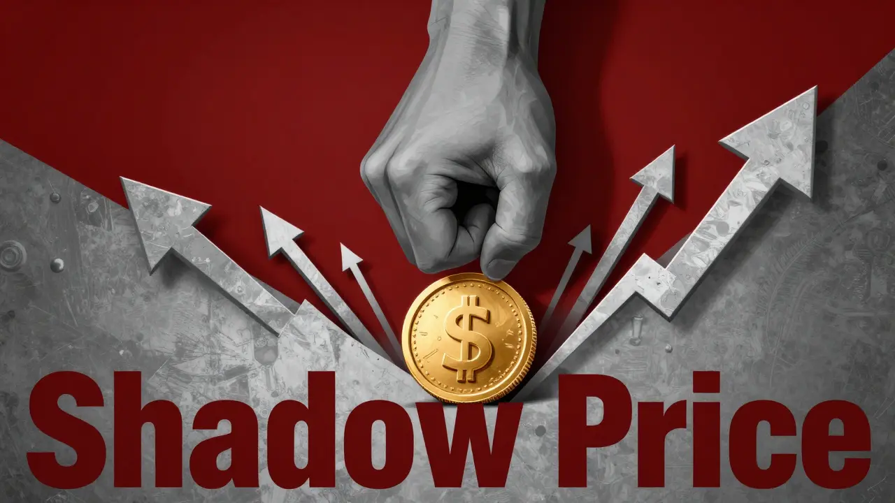 A large fist attempting to crush a glowing digital coin amid rising geometric arrows.