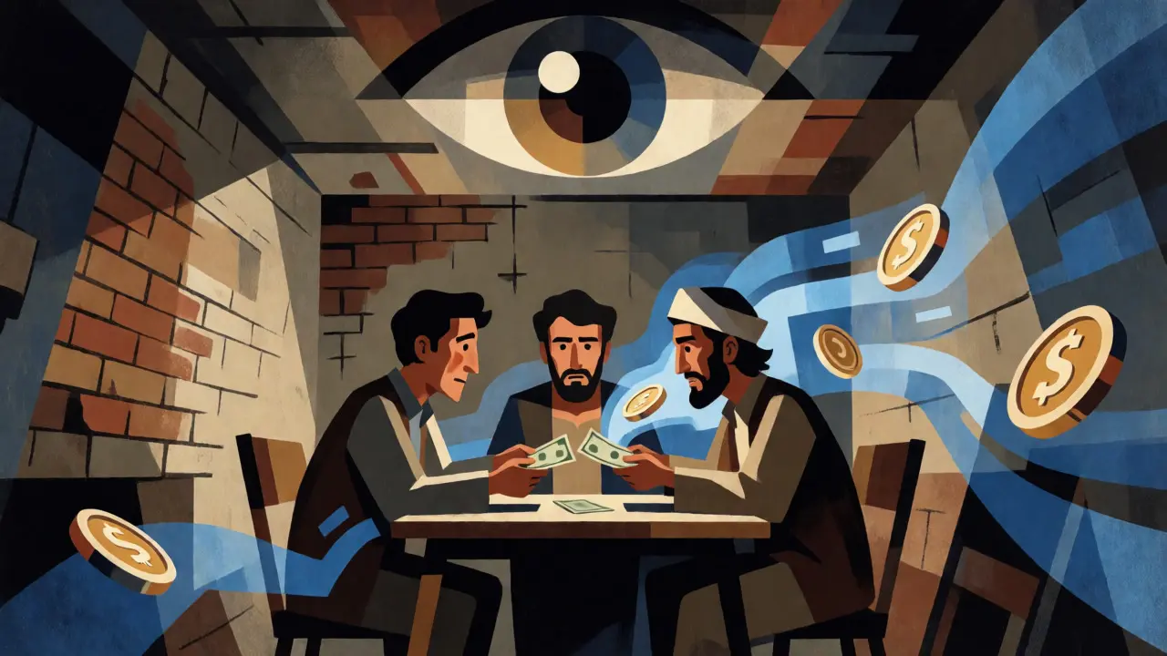 Afghans trading cash for crypto in secret under surveillance eye