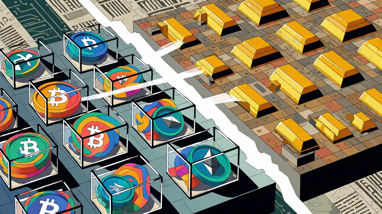 Abstract art showing asset segregation and AML compliance processes